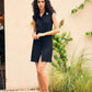 Black Short Honey-Bee Dress