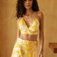 Sunshine Yellow Maxi Skirt and Top